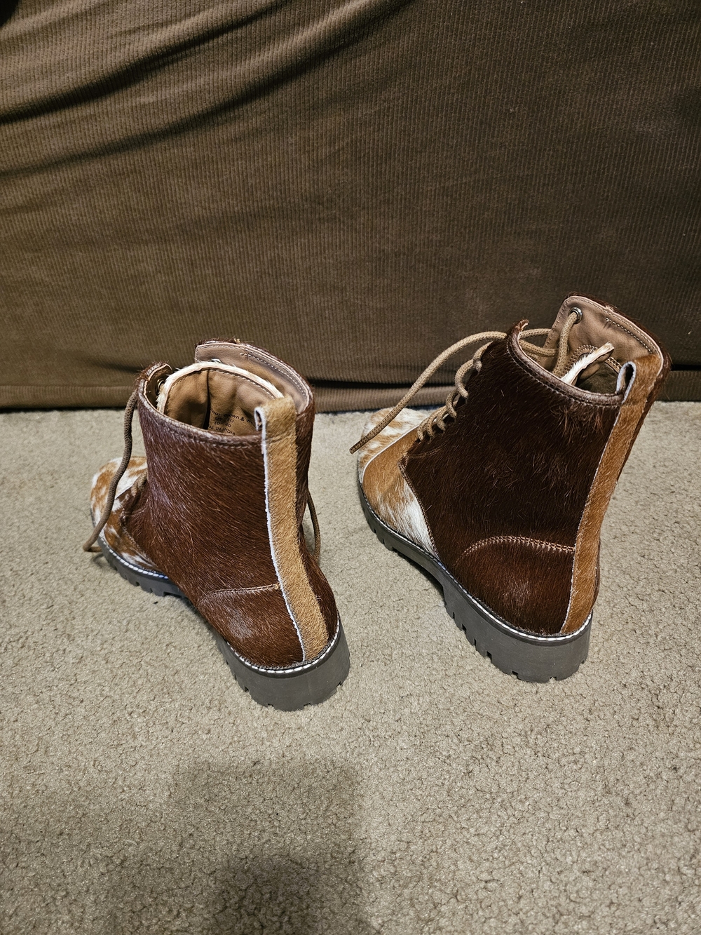 Brand New Myra Cowhide Boots - Picture 3 of 7